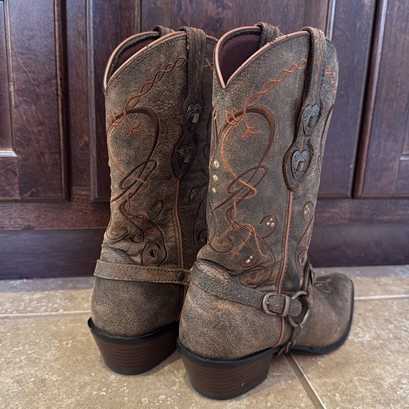 EUC Durango Crush cowboy boots - Picture 3 of 6